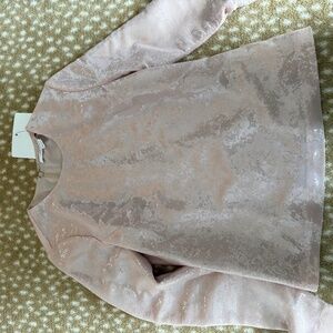 Nude sequin Diane Von Furstenberg Top